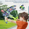 Slingshot Sticky Ball Dart Board Montessori Educatief spel voor kinderen Target Sticky Ball Throw Bow Toy Outdoor Party Toys