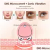 Face Massager Ems Facial Masr Microcurrent Lift Hine Roller Skin Tightening Rejuvenation Beauty Charging Care Tool 270 Drop Delivery Dhpza