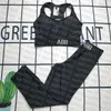 Sport Vest Yoga Outfit Femmes Court Yoga Tops Lettres Imprimé Gym Tenues D'été Respirant Sportwear