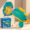 Enfants dinosaure collant balle pistolet dessin animé jeu de fléchettes cible dinosaure tir pistolet enfants Sports de plein air jeux de tir jouets cadeau