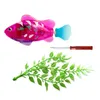 Toys Led Cat Glow Electric Fish Cat Toy Training Entertainment Swimming Robot Vis Kid Bath vis speelgoed Pet Pet Supplies G230520