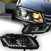 Auto Hoofd Lamp voor VW Passat B7 20 12-20 16 Passat Europa LED DRL Hid Koplamp Angel Eye bi Xenon Beam Koplampen