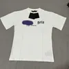 2023 Menswomen'sT Shirts Tシャツパームパームパームパームズパームデザイナーアルファベット限定インクジェットグラフィティレター印刷男性用ヨット短袖TシャツNBV