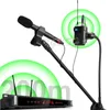 Microphones 800 canaux système de Microphone sans fil UHF numérique condensateur cardioïde Chorus micro Audio Studio enregistrement choeur