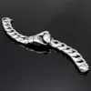 Armbanden Fongten Bokshandschoenen Ontwerp Curb Cubaanse Link Chain Mannen Armband Zilver Kleur Rvs Punk Mannelijke Bangle Mode-sieraden