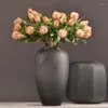 Fleurs décoratives MBF haute qualité artificielle Protea fleur Bouquet bricolage Arrangement floral faux empereur maison fête mariage Table décor