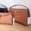 Totemväskor Molnkopplingsväska Lager Tote Designer Handväska Kvinnor Luxury Cow Leather Shoulder Cross Body Bag Crossbody Purse Messenger Handväskor