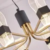 Kroonluchters Noordse moderne luxe kroonluchter verlichting goud led hanglamp zwart ontwerp voor levende eetkamer slaapkamer huisdecoratie