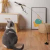 Spielzeug Simulation Katze Vogel Interaktive Katze Spielzeug Lustige Feder Vogel Mit Glocke Katze Stick Spielzeug Für Kätzchen Spielen Teaser zauberstab Spielzeug Katze Liefert G230520