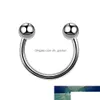 Nosringar Studs 10st/20st/50st G23 Titanium Horseshoe Ring Ear Piercing Helix Piercings labret septum CBR Body Jewelry Dhgarden Dhboc