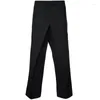 Men's Pants Men's Menswear Fashion Hairstylist Catwalk Street Style Splicing Simple Double Large Clothing