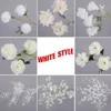 装飾的な花の花輪人工花ホワイトシリーズウェディングパーティー
