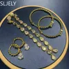 Sets Juli 2022 Nieuwe Mode 925 Sterling Zilveren Zon Water Druppel Oorbellen Ketting Armband Ring Soleil Serie Monaco Merk Sieraden sets