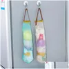 Storage Bags Hangable Fruit Vegetable Mesh Bag Mtifunctional Hollow And Breathable Onion Hanging Household Kitchen Supplies Drop Del Dhasl