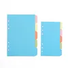 Notebook Standard A5 A6 A7 Lose Lite Paper Index 6 Otwory dzienne Mosty 5 Arkusze Papiery wypełniające