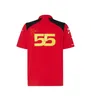 F1 Formel 1 Kurzarm T-Shirt 2023 Teamversion Rennanzug Crewneck Tee Offiziell gleicher Stil Customized