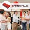 선물 랩 전통 홍 바오 키즈 지갑 중국 봉투 결혼식 2023 년 파티 용품 카드 지갑