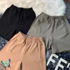 Herren-Shorts, Saison 6, Solid Blank Shorts, Herren-Damen, High Street, kurze Hosen mit Reißverschlusstasche, T230523