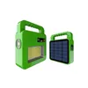 Emergency Falllight, Camping Light Solar Powered USB Laddning Multifunktionell 240 med högtalare för utomhus för hemmet RV Portable 6000mAh