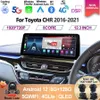 12.3 inch voor Toyota CHR 2016-2021 RHD Wide Screen Android 12 Car Video Player 2Din Radio Stereo Multimedia CarPlay Head Unit 5G-2