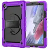 Shockproof 360 Rotation Stand Shoulder Strap Tablet Cover For Samsung Galaxy Tab E 8 T387 A 8.4 10.1 10.5 S6 S7 Lite S8 Plus Ultra Case