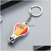 Keychains Lanyards Flag Nail Clipper Mtifunctional Bottle Opener Keychain Souvenir Gift Key Chain Keyring Drop Delivery Fashion Ac Dhht1