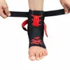 Ankle Support Kuangmi 1 pc support bracket sports stabilizer adjustable sleeve with protector foot spray pad P230523