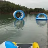 3X2.5m Portable Inflatable Water Floating Bounce Swim Platform For Lakes Pools Sea Boat On Water Fun