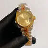 Fecha diseñador hombre Reloj para mujer Máquina automática de alta precisión 41 36 mm Espejo de zafiro Banda de acero inoxidable 904L Amantes de la moda Relojes de alta calidad para mujeres ST9