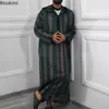 Mäns casual skjortor muslimska män kläder kaftan kläder pakistan traditionell etnisk lös mellanöstern thobe kurta arabiska abaya turkisk klänning