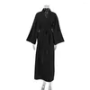 Dames slaapkleding 2023 Fashion dames losse volledige mouw SLEEPROBE SLICE Lang