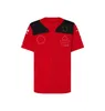 2023 F1 Tuta da corsa da lavoro Logo personalizzato Team T-shirt a maniche corte Fan Speed Dry manica corta capo rotondo abiti da lavoro per auto