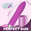 Factory Outlet Ms. Kid's vrouwelijke persoonlijke massagedildo stille en waterdichte trillingsmodi volwassen g-spot clitoral stimulatie paar's mini vibrator sex speelgoed