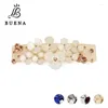 Hair Clips Promotion Ornament Petal Rhinestone Barrette Delicate Acrylic Pins Fashion Women Jewelry