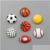 Koelkast magneten sportbal koelkast sticker creatief basketbal honkbal voetbal hars magnetische woning decoratie drop levering ga dhkrc