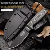 ESEE TACTICAL STRAIGHTナイフ1095高炭素スチールジャングルキャンプ自己防衛固定ブレードナイフG10ハンドルハンティングナイフ195