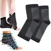 Ankle Angel Anti Fatigue Compression Sleep Running Bicycle Basketball Sports Outdoor Men's Foot Support Socks P230523