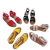 Versatile Classic Candy Color Open Toe Casual Women's American Flat Sandals Women Shoes