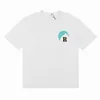 23SS T-shirt da uomo Designer da donna Top Lettera Polo Ricamo Magliette Moda Abbigliamento Maglietta a maniche corte T-shirt SEDIA DA SPIAGGIA CARTA DESTINAZIONE MOONLIGHT Tee