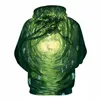 Herren Hoodies Sweatshirts 2023 Herbst Est Männer Malerei Schmelzendes Eis 3D Digitaldruck Teen Casual Harajuku Langarm Pullover