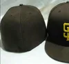 2023男子サンディエゴ野球フィットキャップNY LA SOX SD LETTER GORRAS for Men女性