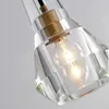 Pendantlampor GPD Modern Crystal Light for Kitchen Island LED minimalism inomhusbelysning vardagsrumsledningar Hanglamp