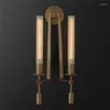 Wall Lamps Vintage Luxury LED Lamp Sconce Post-modern Living Room Bedside Lights Aisle Stairs Home Decorative Light