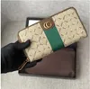 Portafogli firmati Portamonete in pelle di fascia alta Borsa per carte da uomo e da donna Ricamato Buste per carte di credito moda multifunzionali Buste Clip per carte Con sacchetto per la polvere