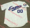 Graues Carter Andre Dawson Montreal Expos Baseball-Trikot, individuell genäht, Herren-Jugend 27 Vladimir Guerrero 30 Tim Raines 37 Bill Lee 45 Pedro Martinez Montreal-Trikots