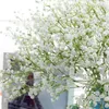 Decoratieve bloemen 1 stks kunstmatige baby's adembloem gypsophila nep siliconenplant voor trouwhuis el feestdecoratie 9 kleuren wraate
