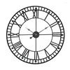 Relógios de parede 80 Roman Creative Retro Gear 3D Clock Home Modern Design Living Room Decoration Quartz grande no