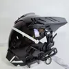 Maski imprezowe Cyberpunk Mask Cosplay Cool Tech Helmet Mechanical Sci-Fi LED świecą