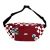 Trendy Checkered Waist Bag Fashion Chest Bag for Men and Women Personalized Sports Style Student One Shoulder Crossbody Casual Small Body 230523