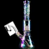 Bong d'acqua in vetro colorato Pipa da fumo Narghilè Shisha Heady Dab Rigs Beaker Bong Downstem Perc con ciotola da 14 mm